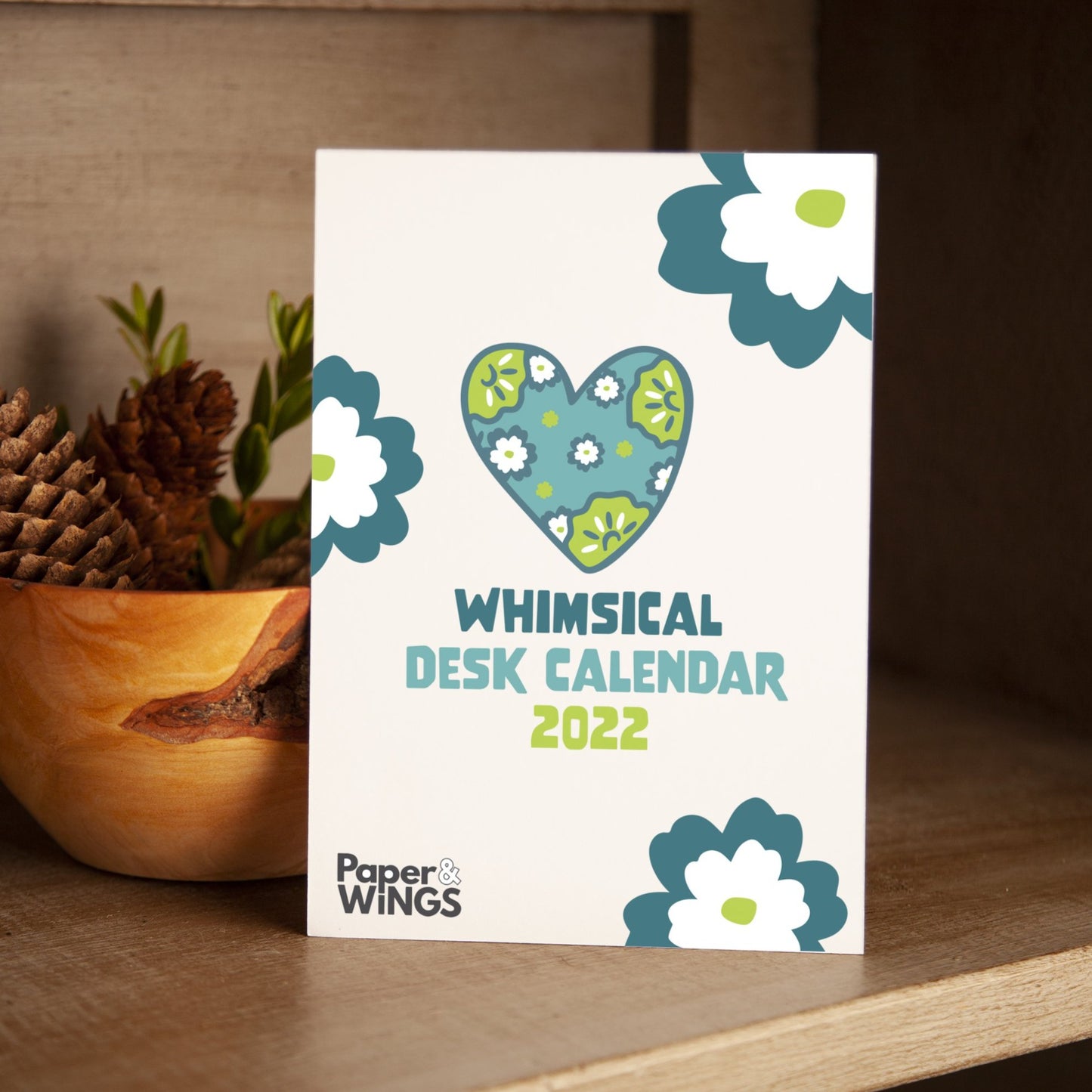 Whimsical Desk Calendar 2022| ENGLISH