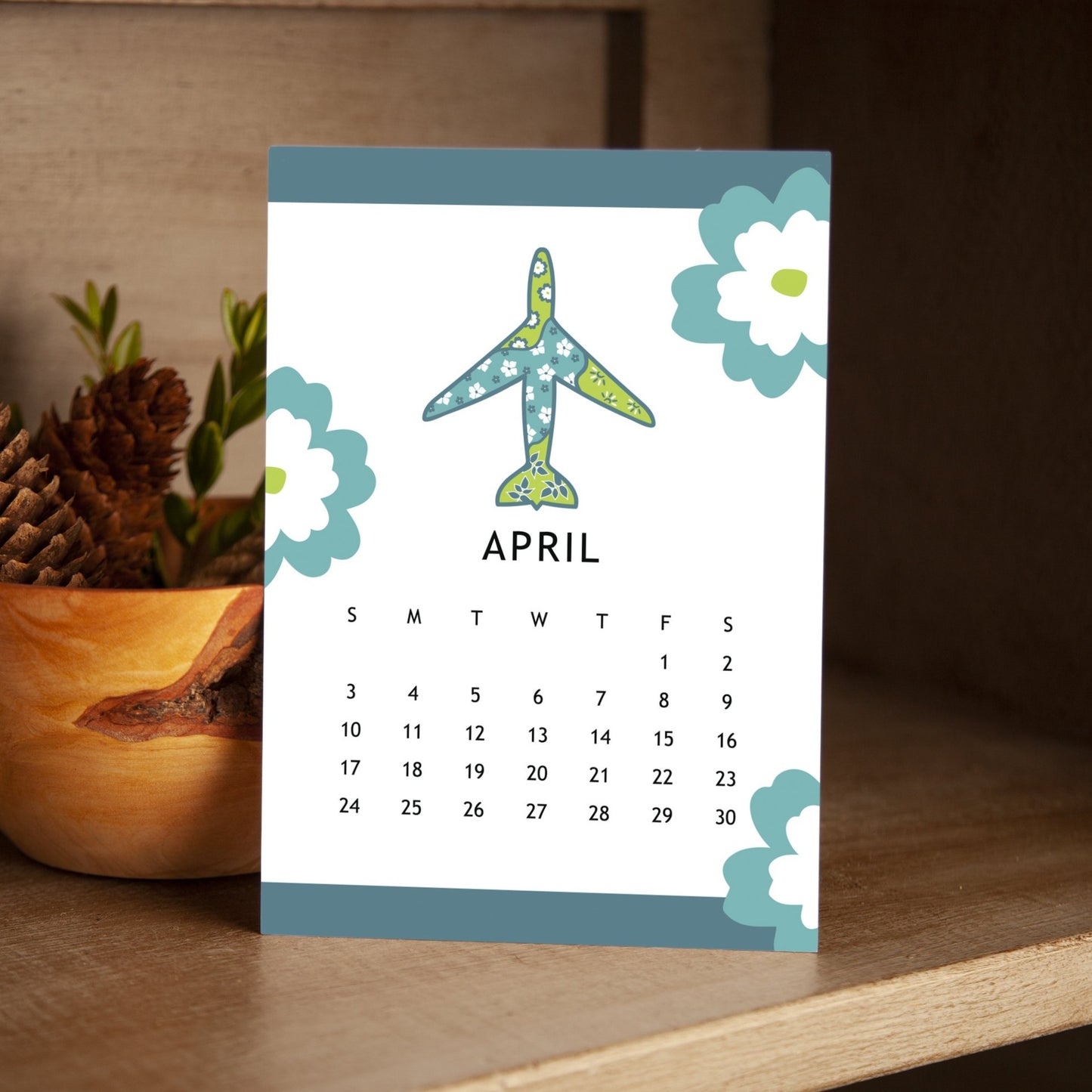Whimsical Desk Calendar 2022| ENGLISH