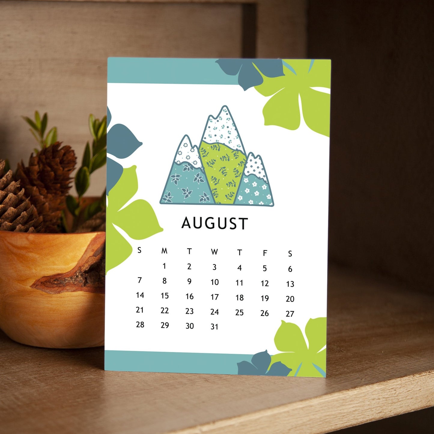 Whimsical Desk Calendar 2022| ENGLISH
