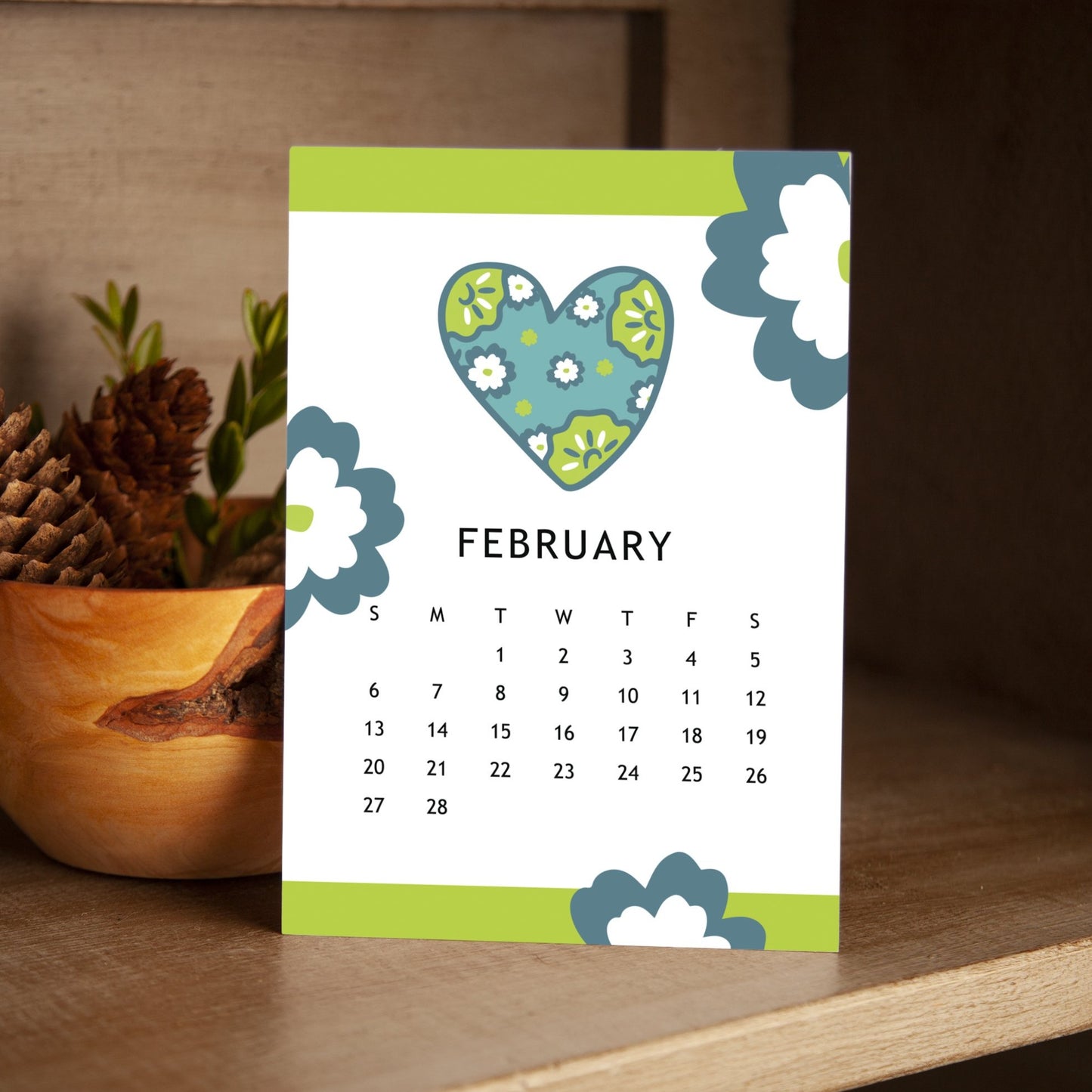 Whimsical Desk Calendar 2022| ENGLISH