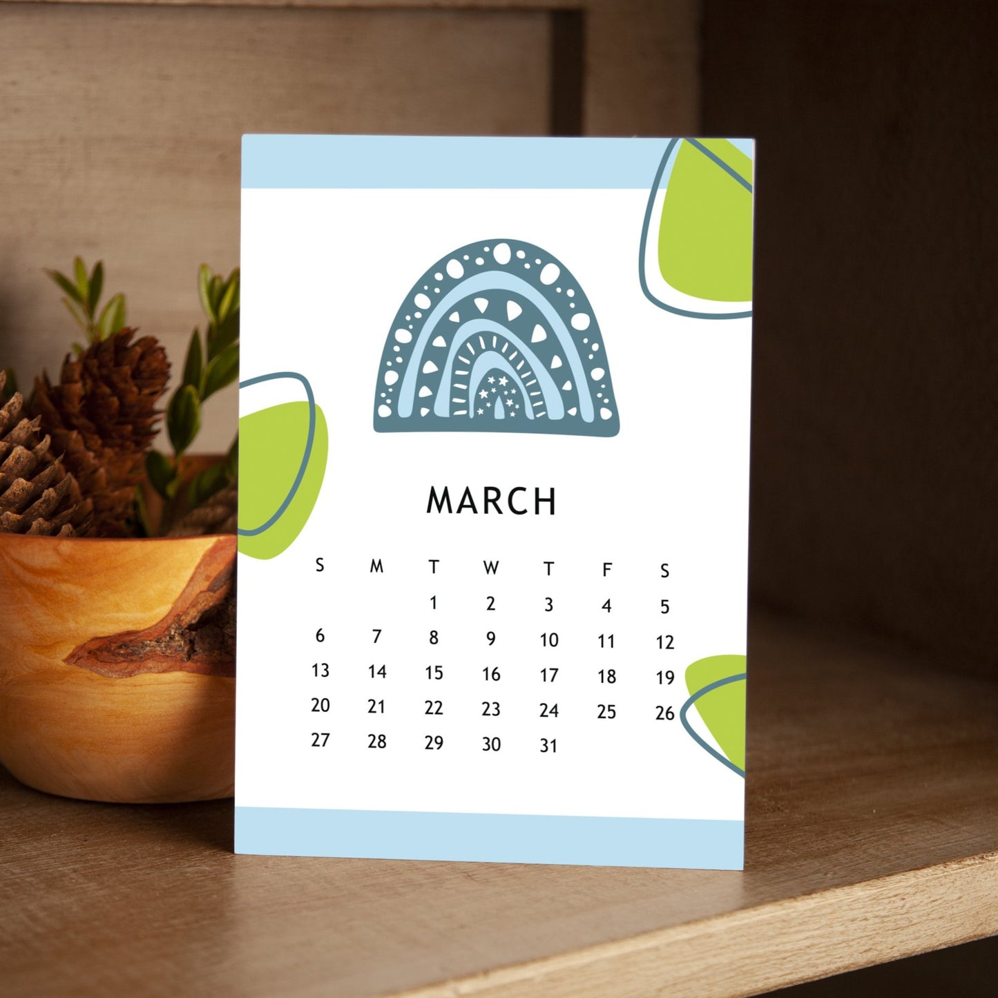 Whimsical Desk Calendar 2022| ENGLISH