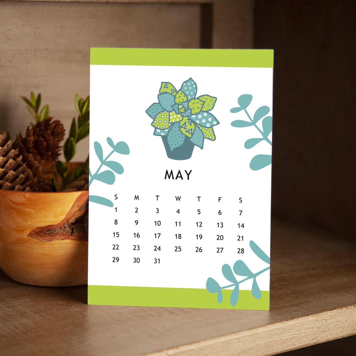 Whimsical Desk Calendar 2022| ENGLISH