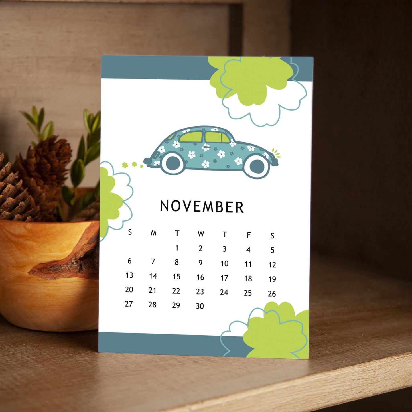 Whimsical Desk Calendar 2022| ENGLISH