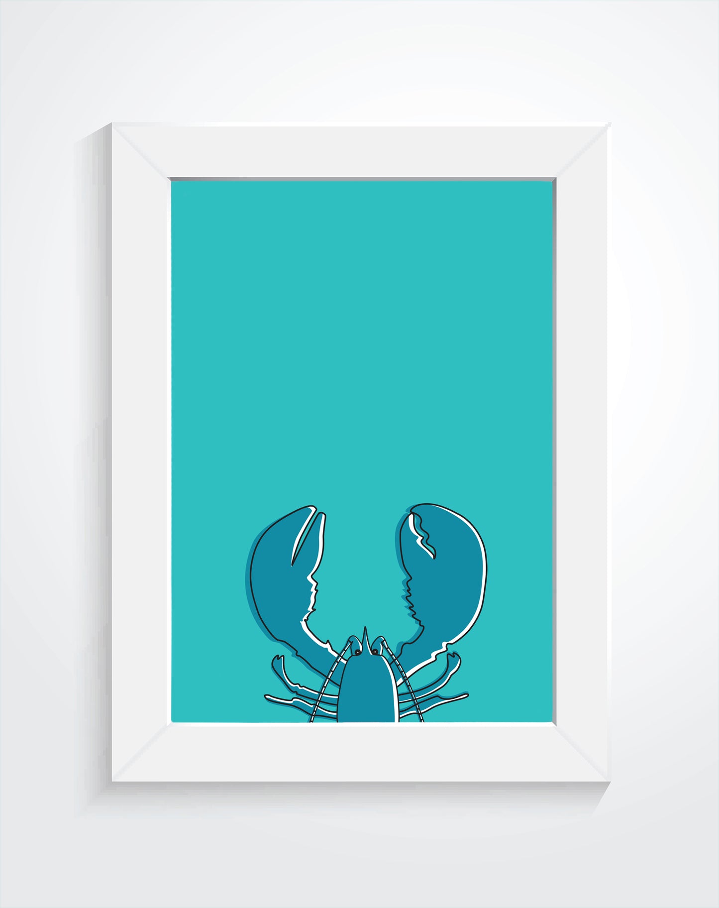 Blue Lobster | Art Print