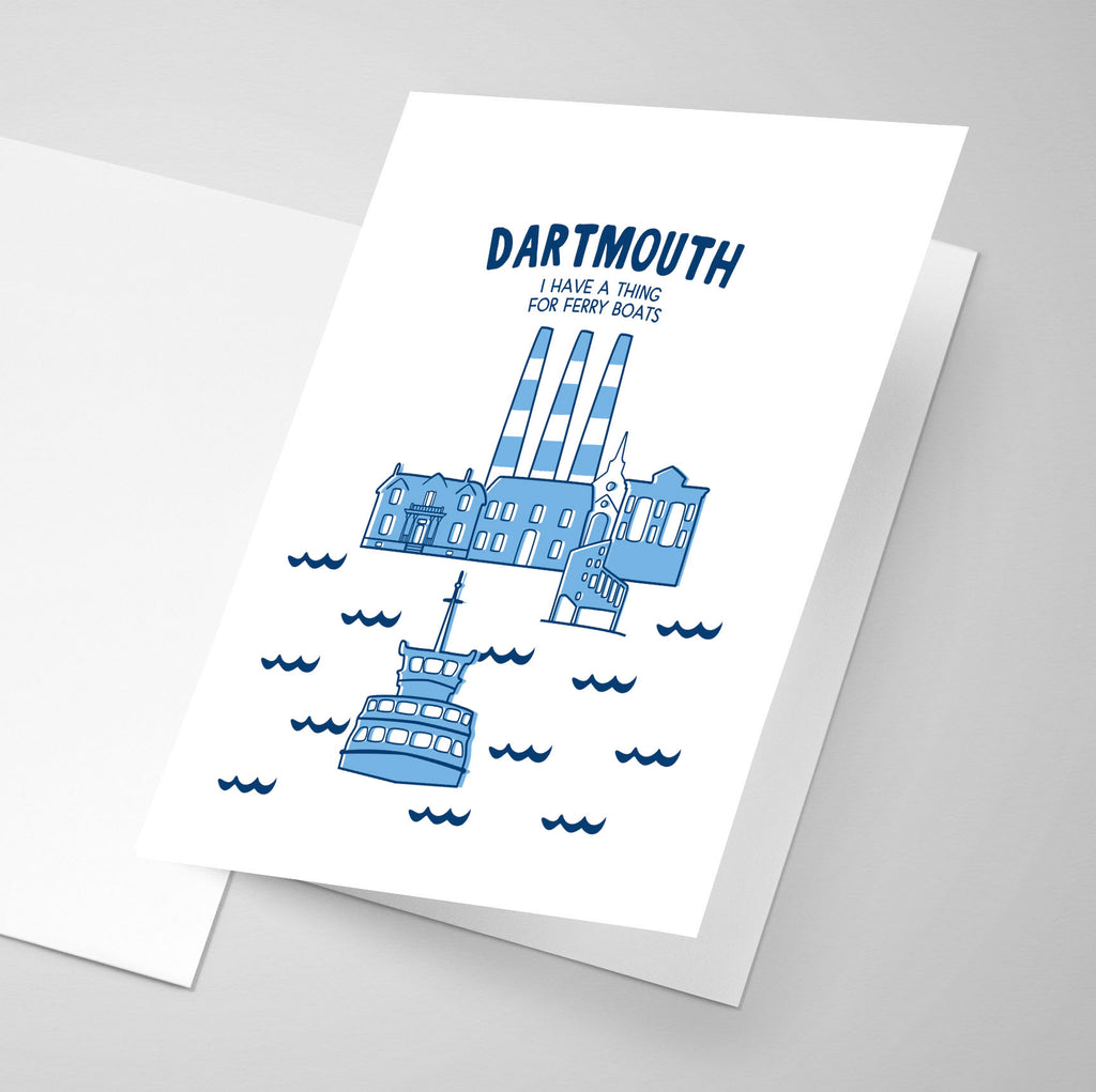 Dartmouth Cities Collection Greeting Card Paper and Wings