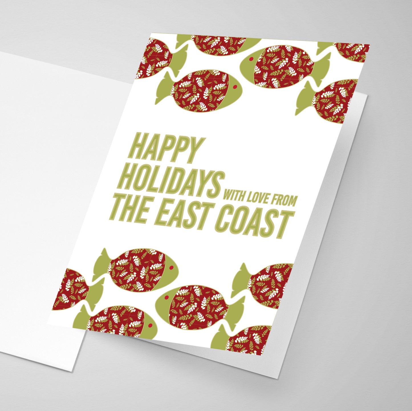 Happy Holidays from the East Coast | A - Greeting Card
