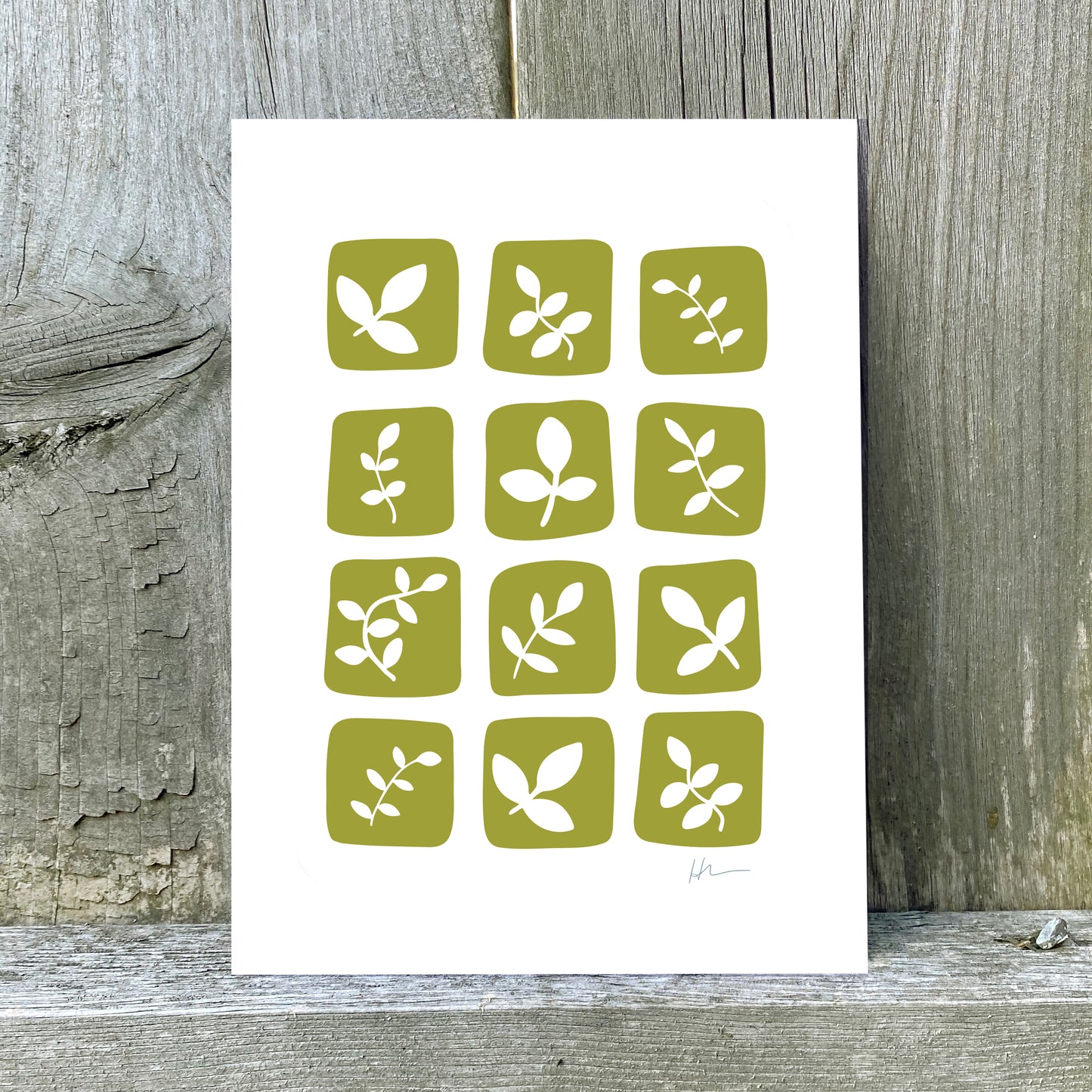 Leaf 1 | Art Print |Montage Collection