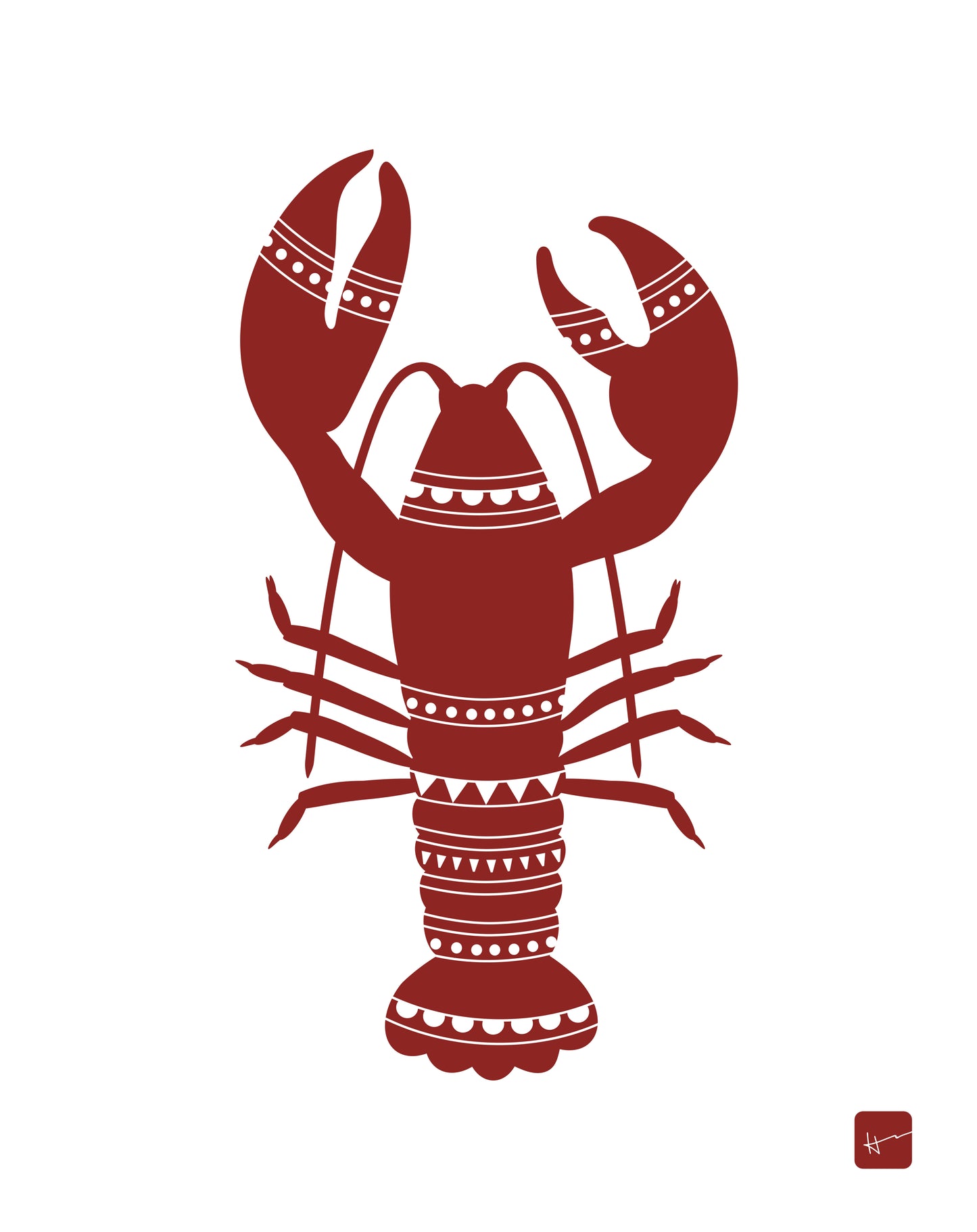 LOBSTER & A TRUE MARITIME FEAST | Art Print