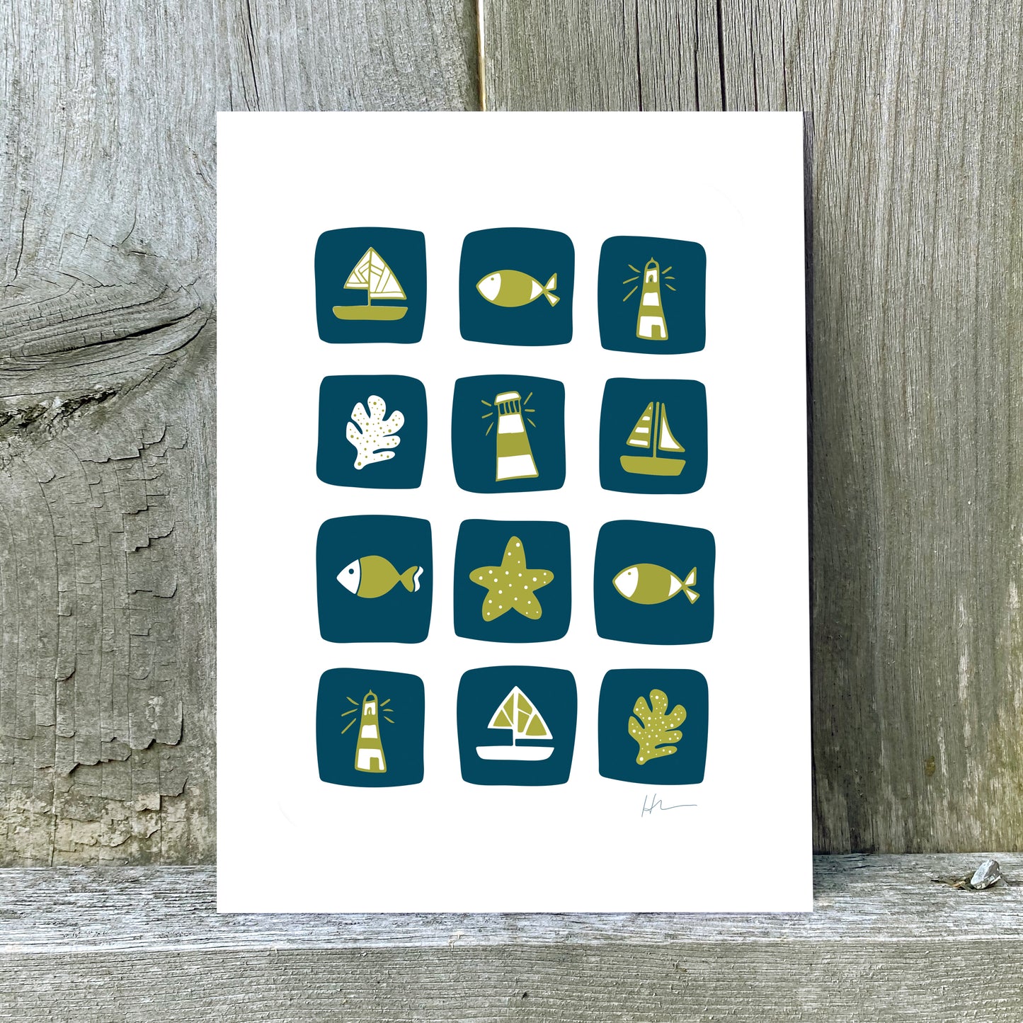 Nautical 1 | Art Print |Montage Collection