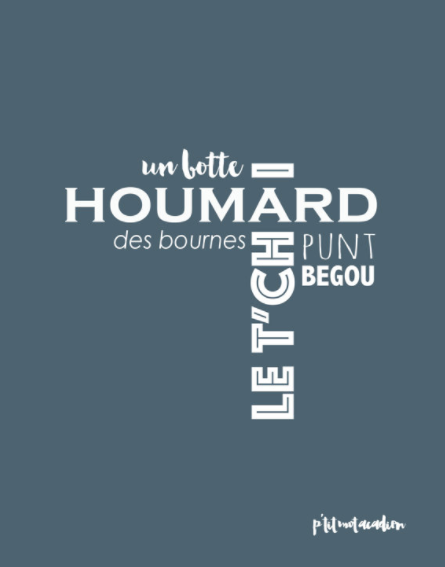 Acadian/Acadien words about fishing.