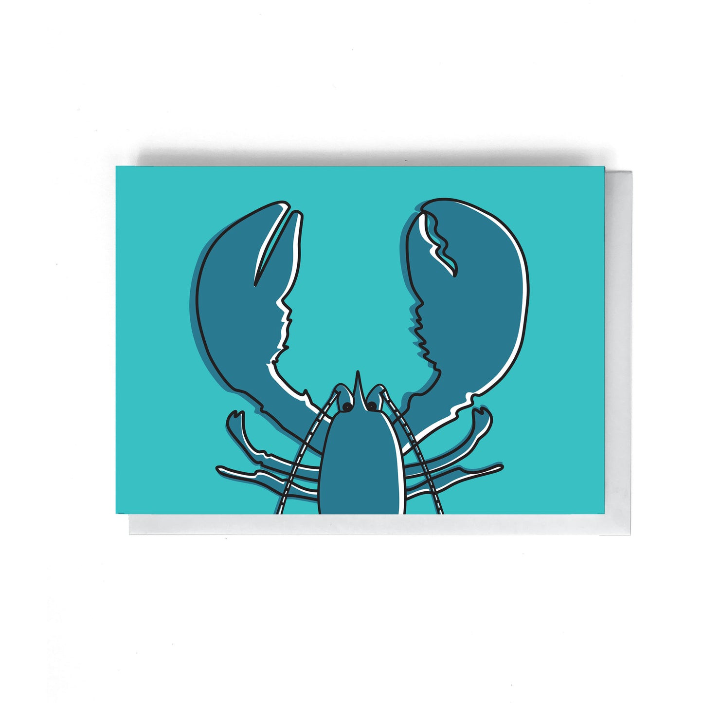 Blue Lobster | Salt Air Collection | Greeting Card