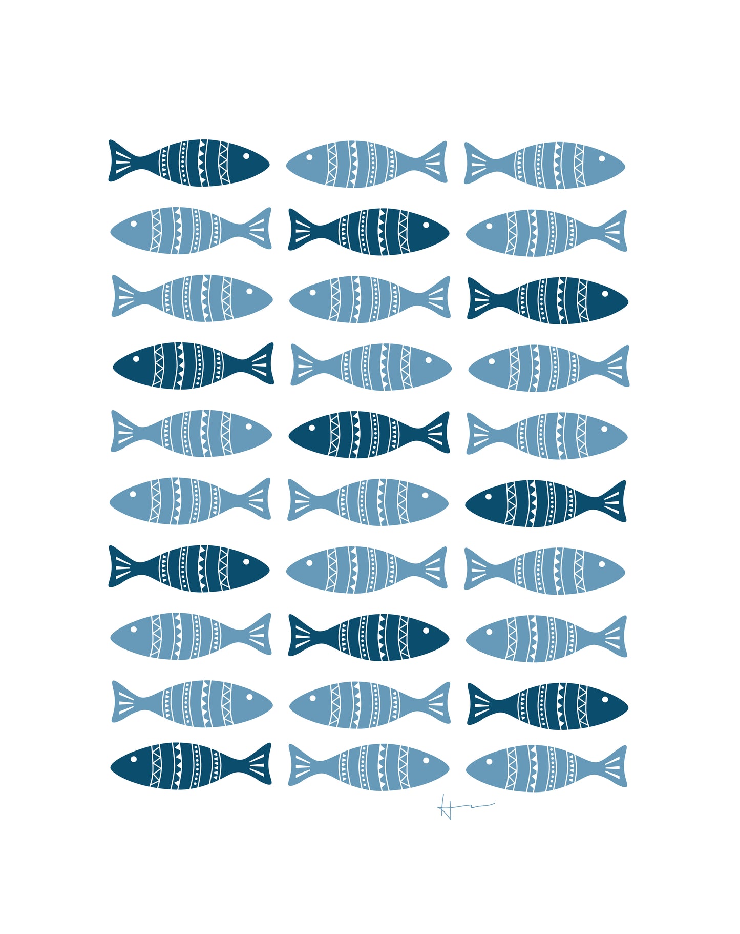 FISH & SALT WATER ESCAPADES | Art Print