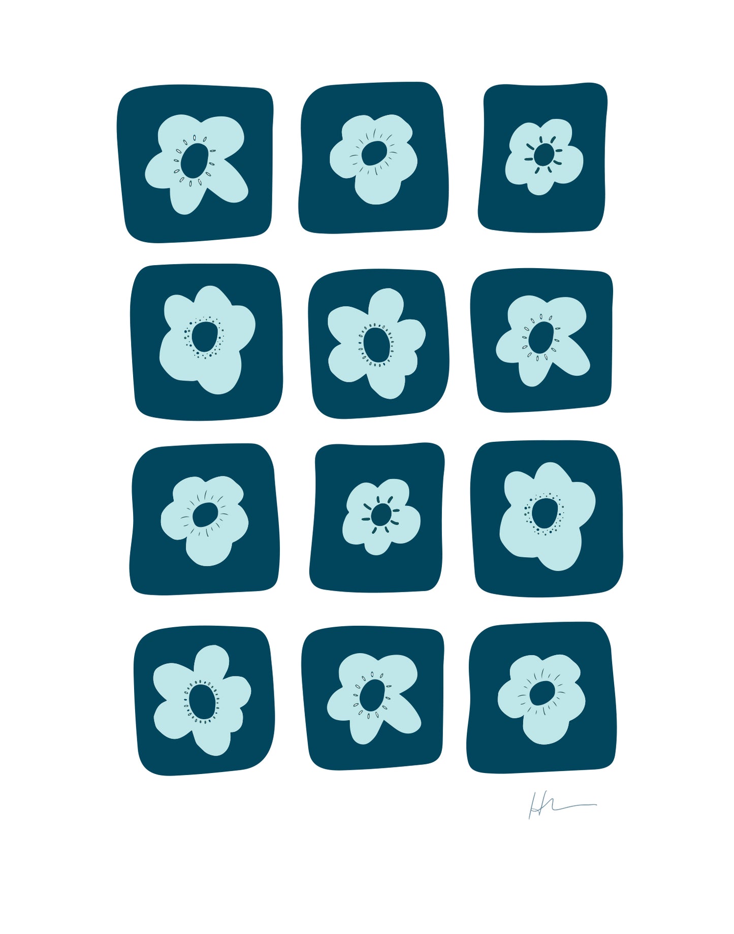 Flowers 2 | Art Print |Montage Collection