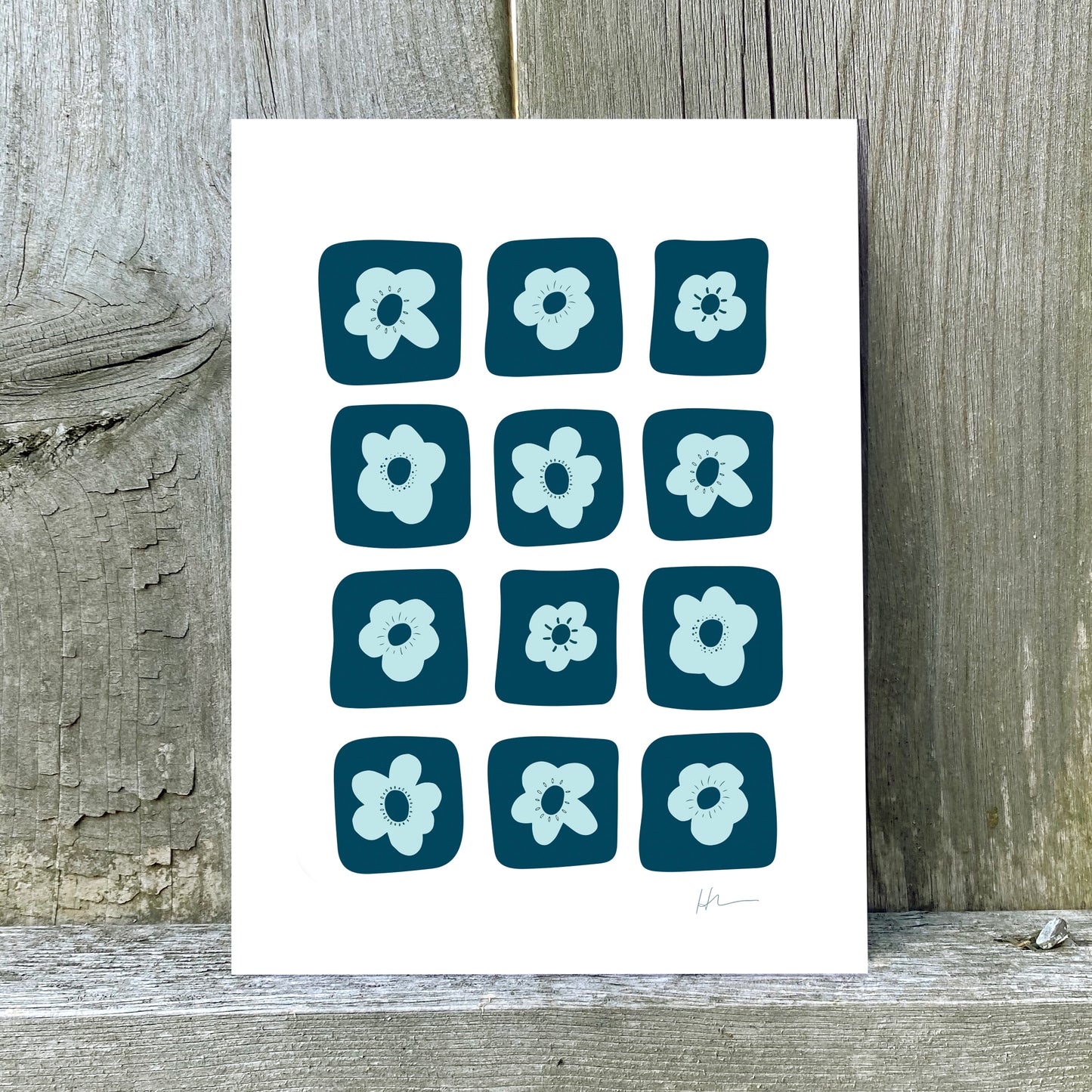 Flowers 2 | Art Print |Montage Collection