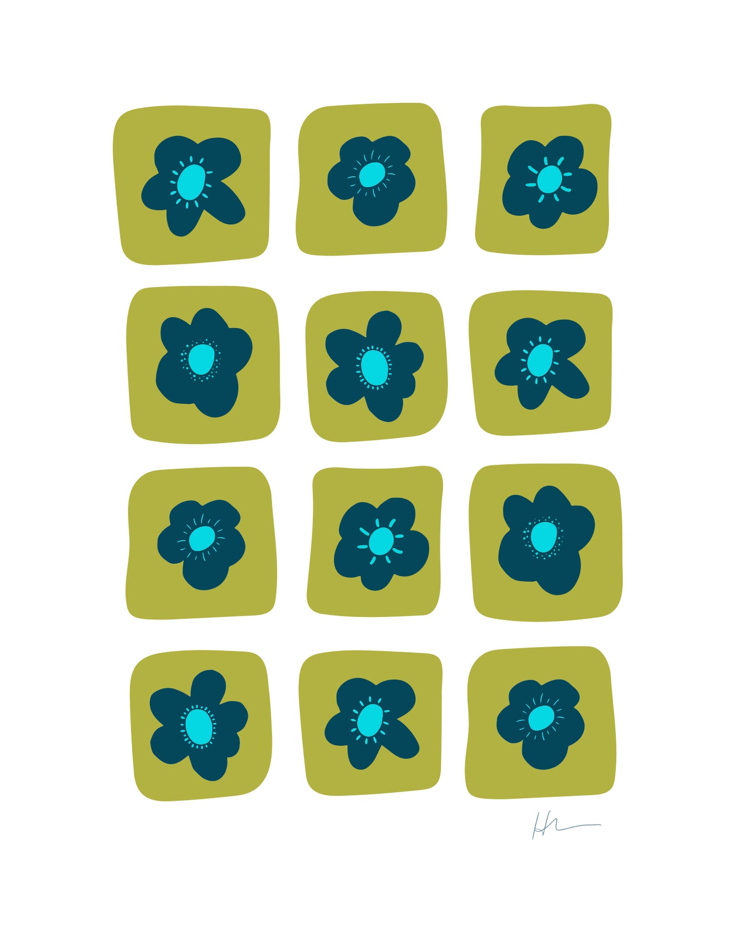 Flowers 3 | Art Print |Montage Collection