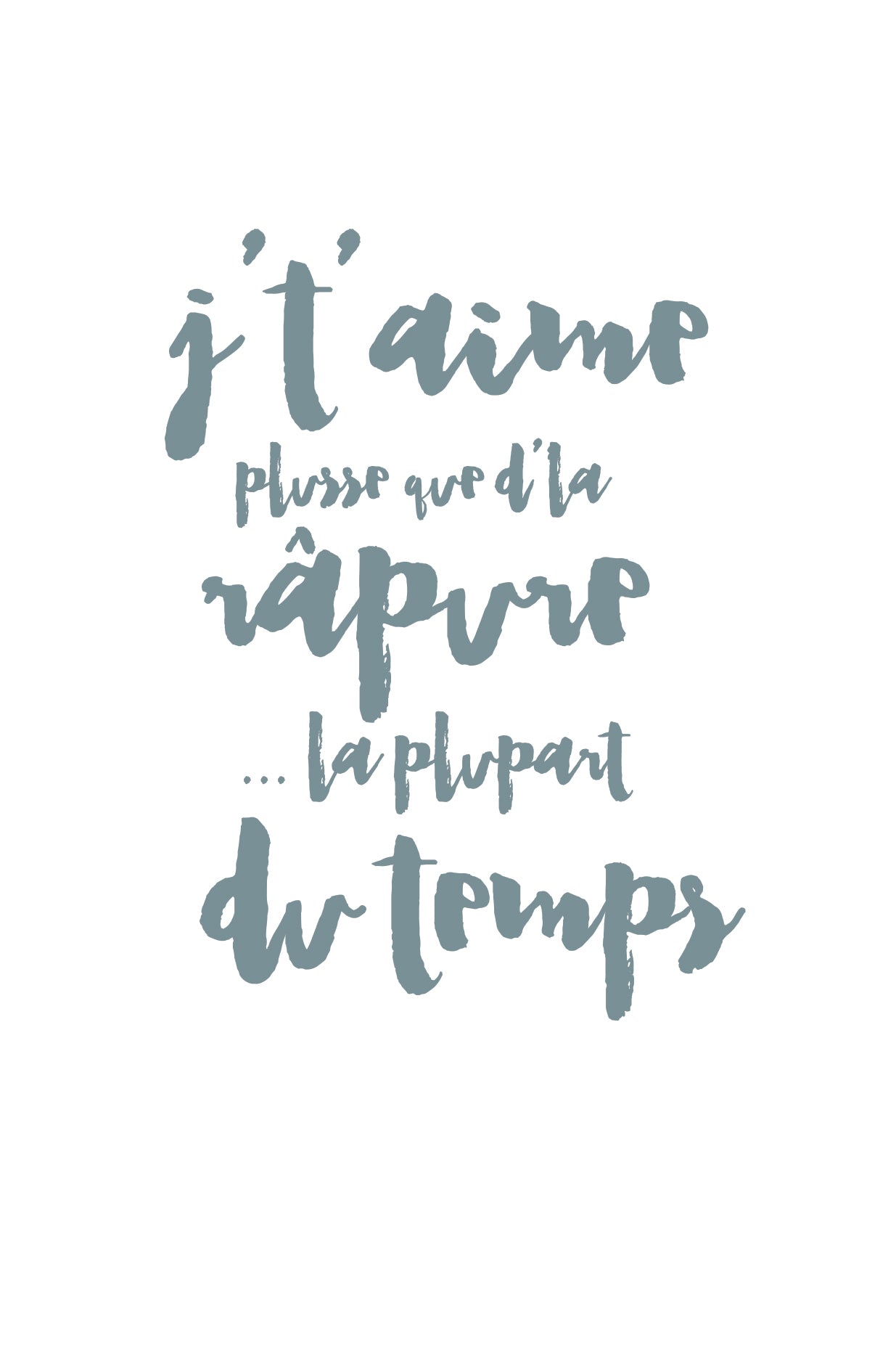An Acadian Saying about rappie pie / râpure.