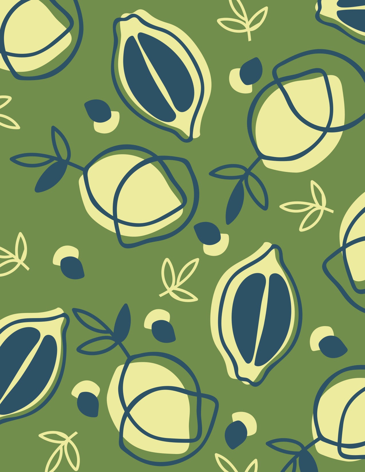 Lemon Dreams - Zesty Collection | Greeting Card