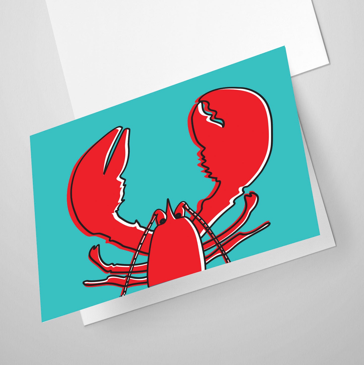 Red Lobster - Salt Air Collection | Greeting Card