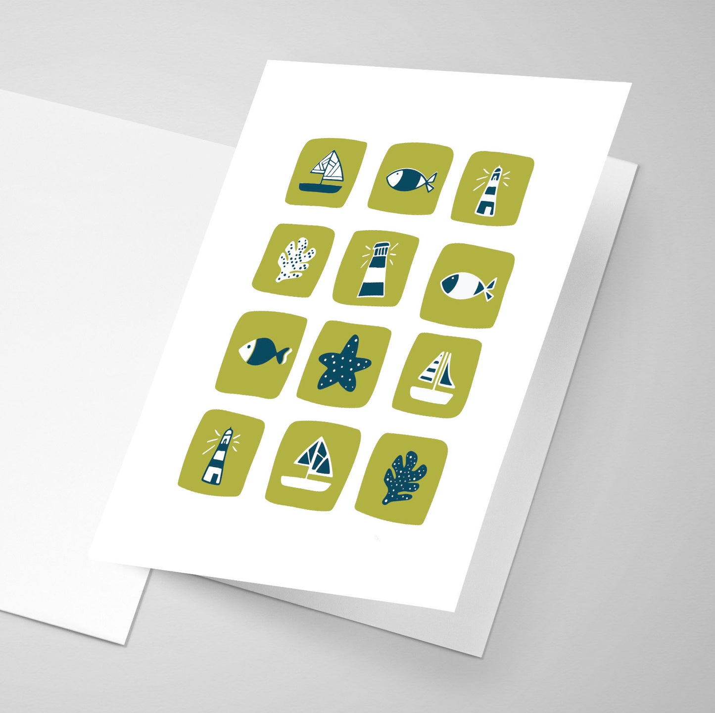 Nautical 2 | Montage Collection | Greeting Card