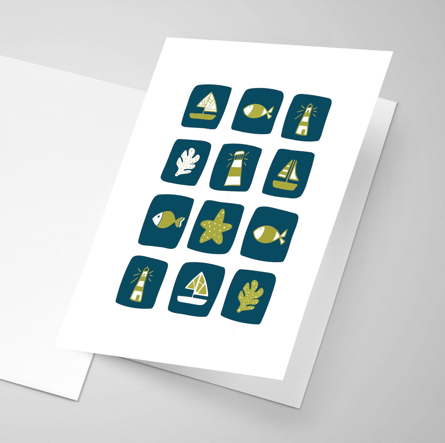 Nautical 1 | Montage Collection | Greeting Card