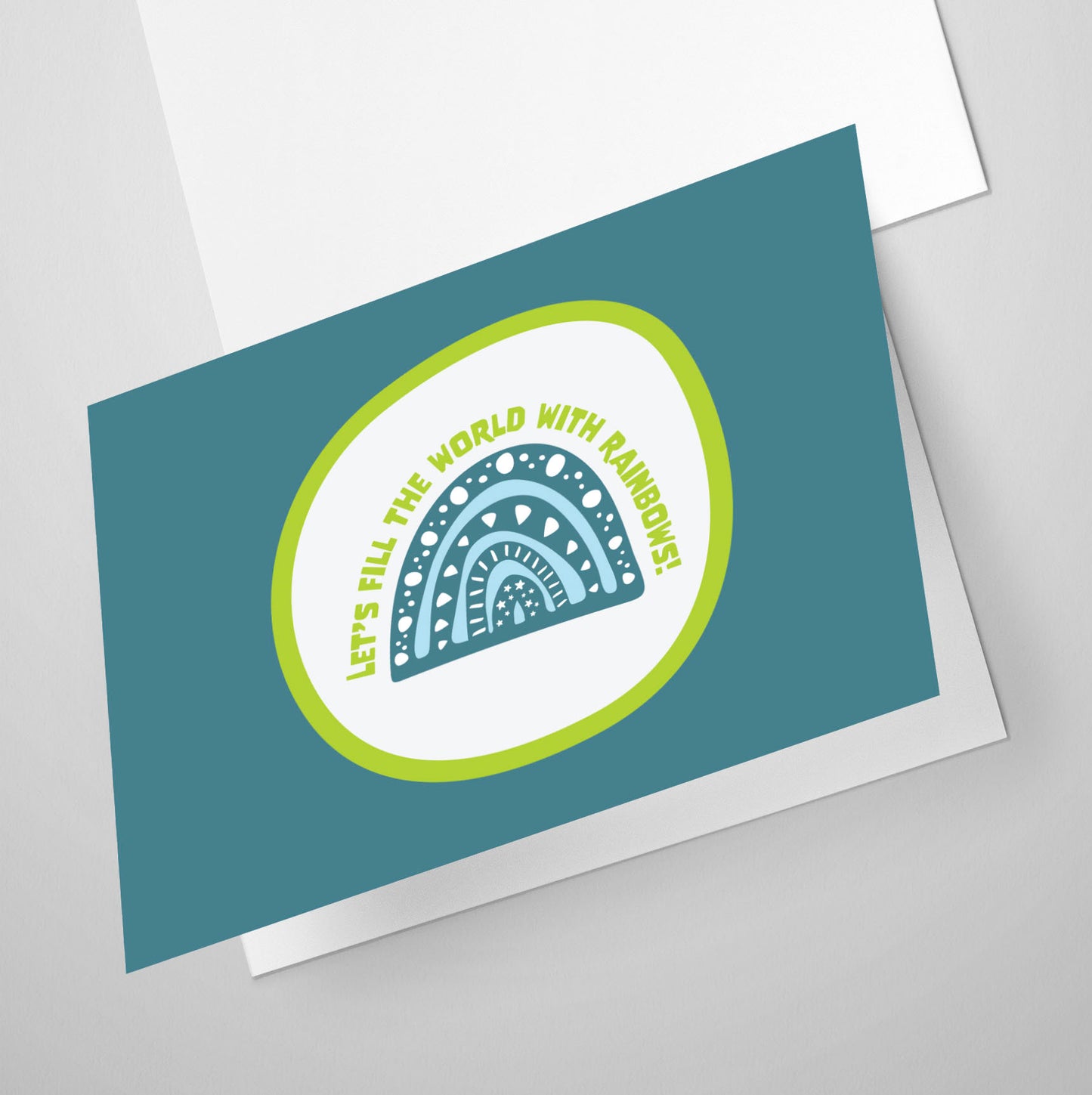 Rainbow 2 | Whimsical Collection | Greeting Card