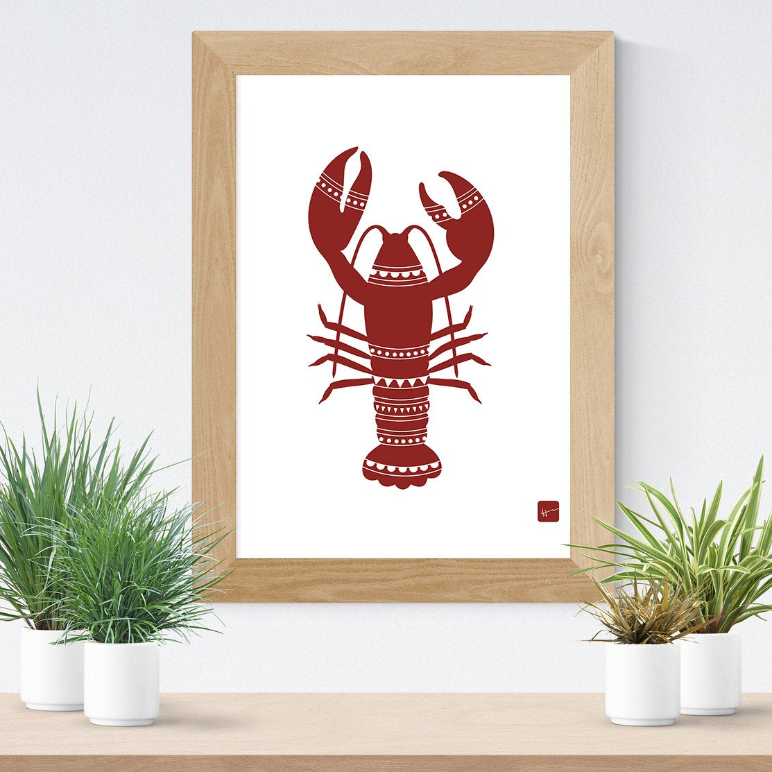 LOBSTER & A TRUE MARITIME FEAST | Art Print