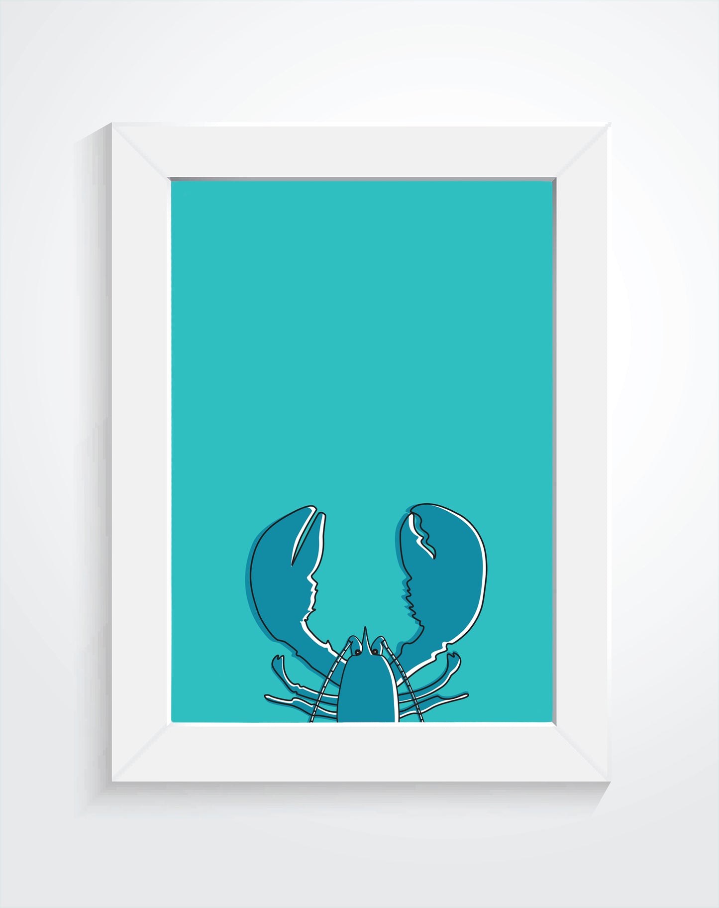 Blue Lobster  | Art Print