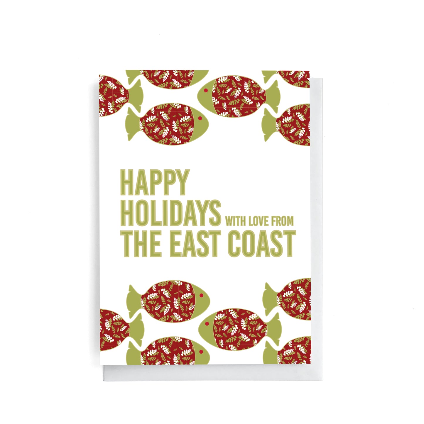 Happy Holidays from the East Coast | A - Greeting Card