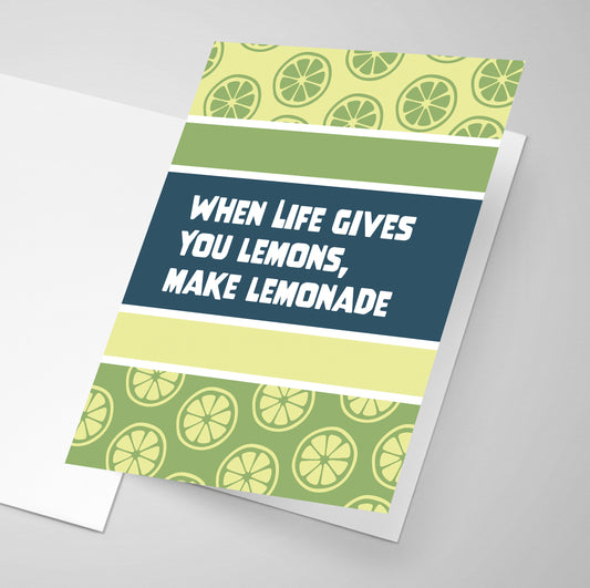 Life Gives You Lemons | Zesty Collection | Greeting Card