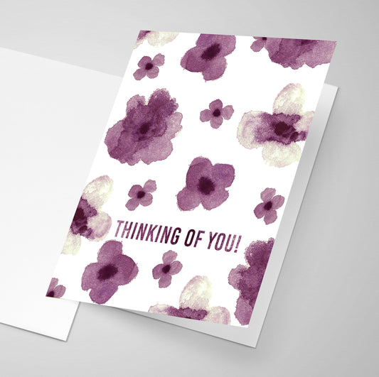 Thinking of You - Watercolour Collection | Greeting Card