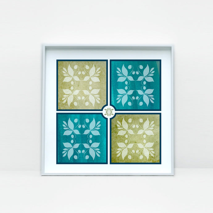 Beautiful Tile Art Print -1