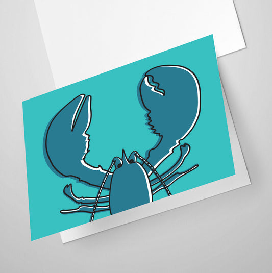 Blue Lobster | Salt Air Collection | Greeting Card
