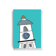 Old Town Clock | Salt Air | Greeting Card