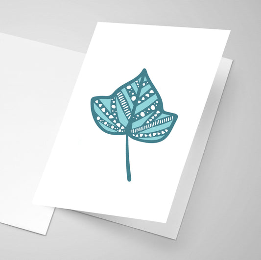 Ivy Leaf - Whimsical Collection | Greeting Card