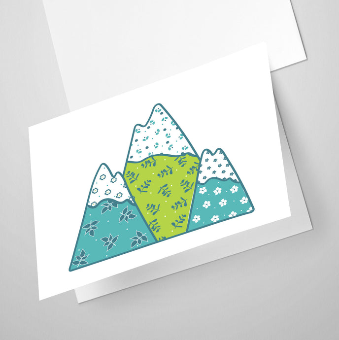 Mountains | Whimsical Collection | Greeting Card