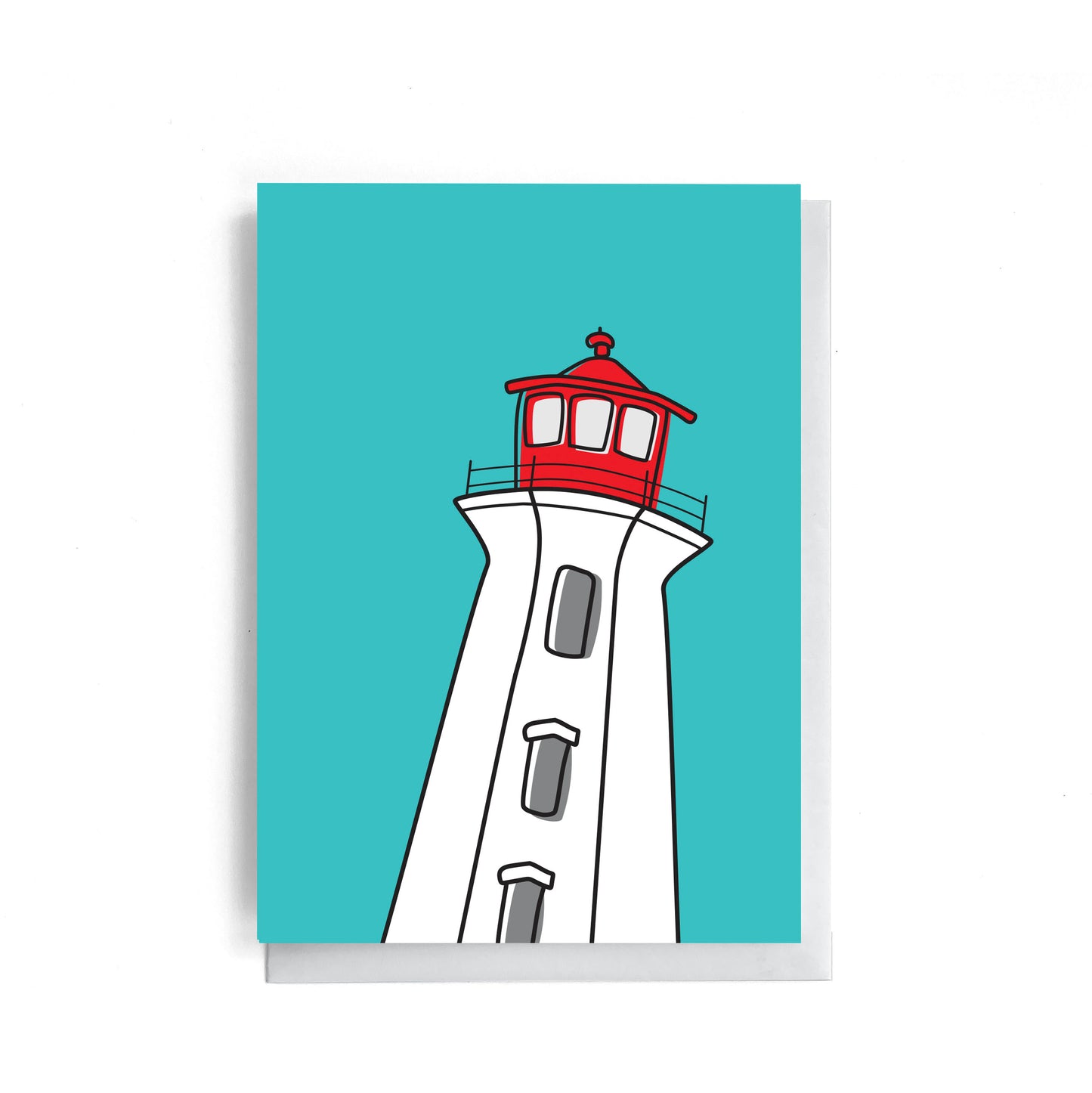 Peggy's Cove Lighthouse | Salt Air Collection | Greeting Card