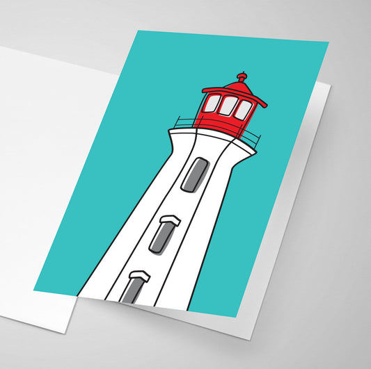Peggy's Cove Lighthouse | Salt Air Collection | Greeting Card
