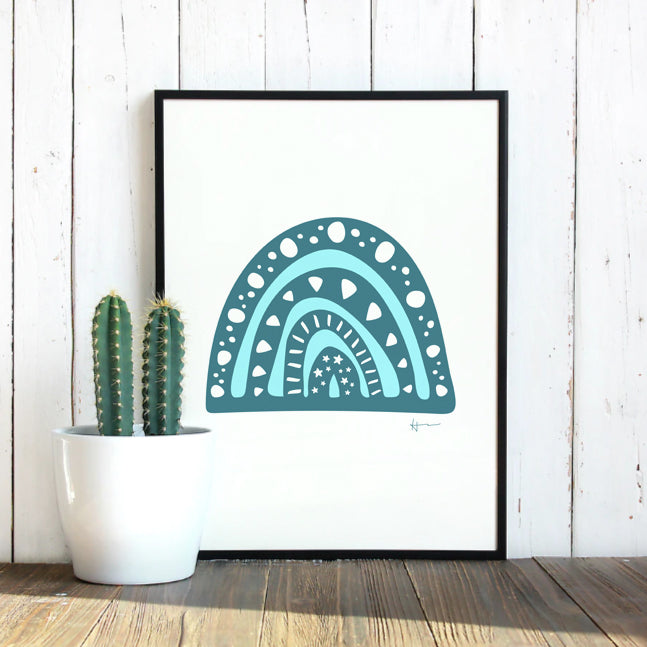Rainbow  | Art Print | Whimsical Collection