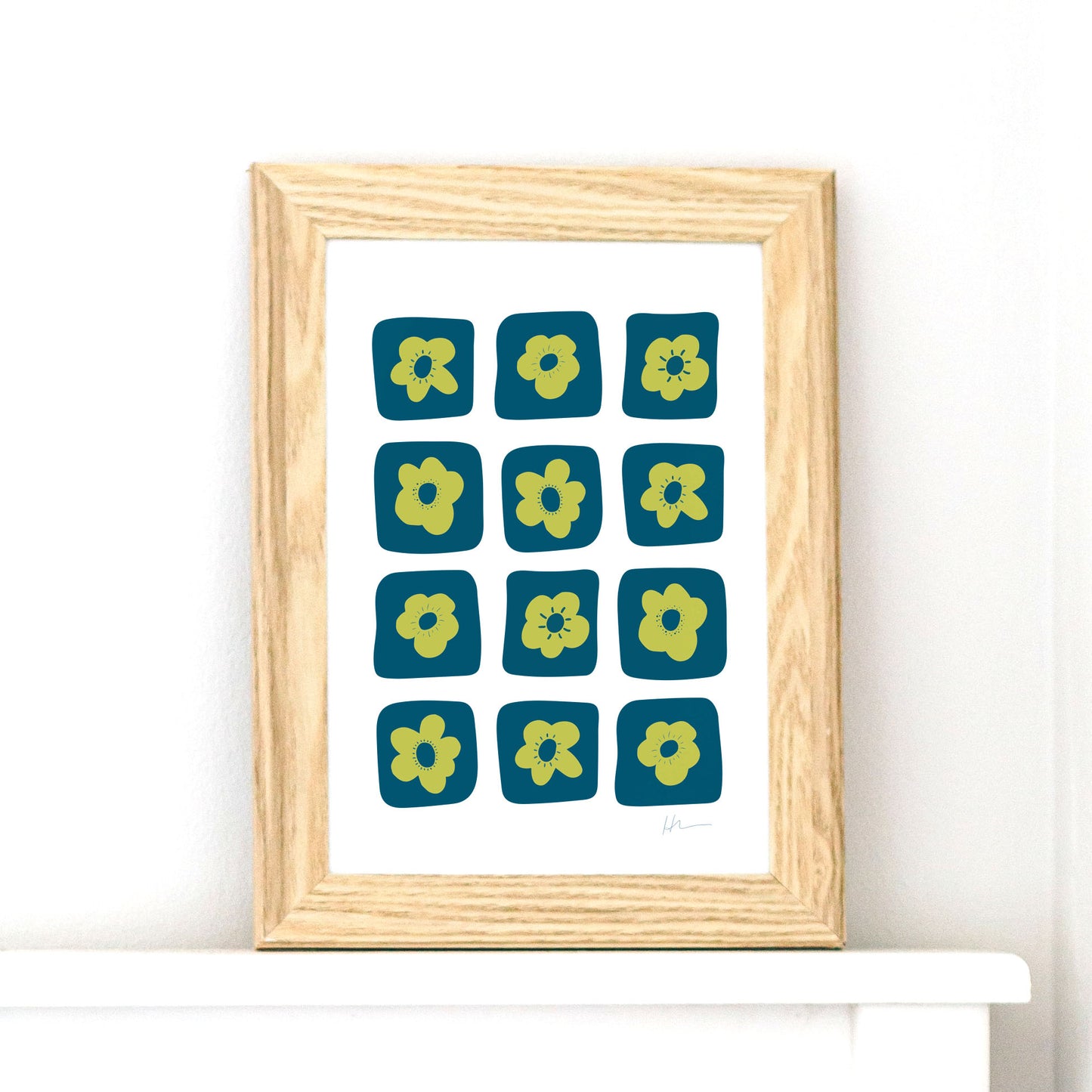 Flowers 1  | Art Print |Montage Collection