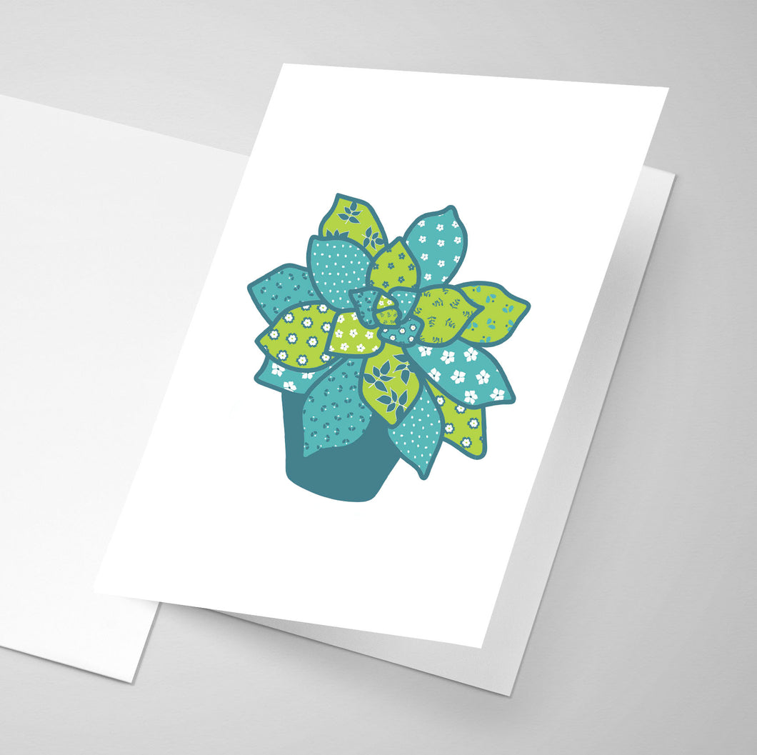 Succulent - Whimsical Collection | Greeting Card