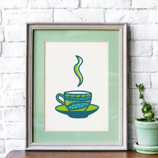 Tea  | Art Print | Whimsical Collection