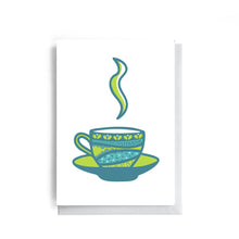 Tea Cup - Whimsical Collection | Greeting Card
