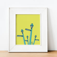 THE HYDROSTONE - LAMP POSTS | Print