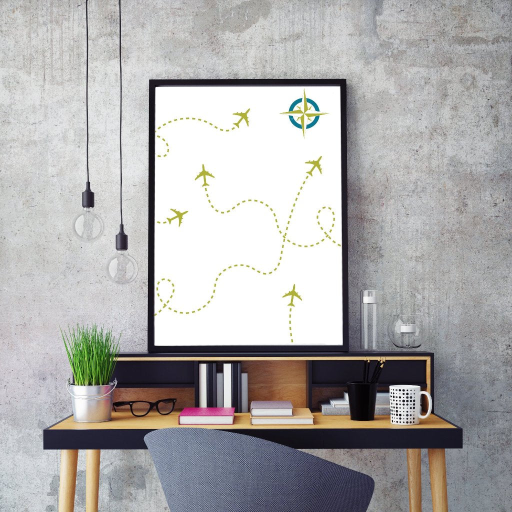 Where You Flying Today | Art Print